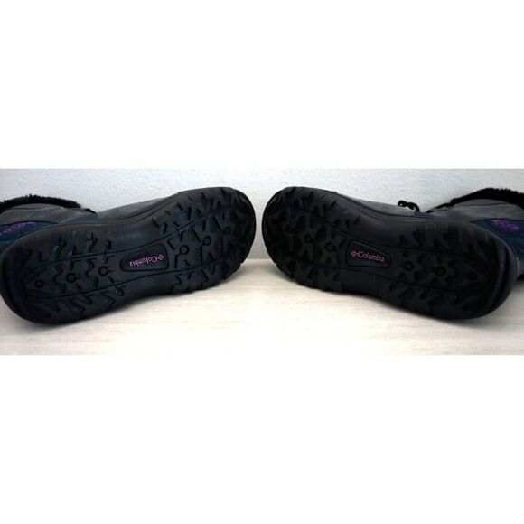 Columbia 1554171 Women's Sz 10 Black/Dark Lavender Ice Maiden II Snow Boots - Picture 11 of 12